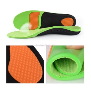 Orthotic Insoles Shoes Insert Pad Flat Feet High Arch Support Plantar Fasciitis - Picture 1 of 17