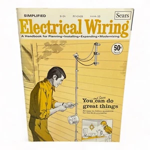 Simplified Electric Wiring Handbook Sears Roebuck & Co 1979 Booklet Easy-Follow - Picture 1 of 8