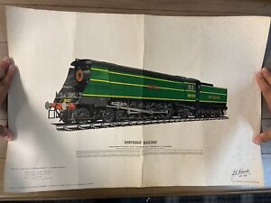 Southern Railway West Country Class No. 21C123 Blackmore Vale. Double Signed!