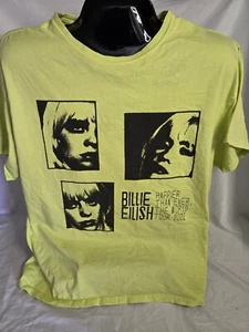 Billie Eilish 2022 ' Happier Than Ever ' World Tour T-shirt (XL) Billie Eilish - Picture 1 of 8