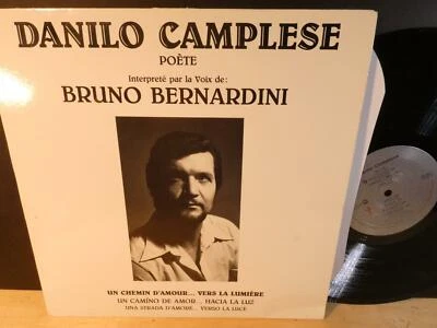 Bruno Bernardini / Danilo Camplese (VG+ POETRY/GUITAR Private Press LP) Canada - Image 1 of 4