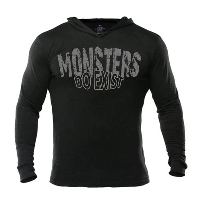 Iron Gods Monsters Do Exist Hoodie Gym Tyrus Shirt Pullover Workout Pump Cover - Image 1 of 4