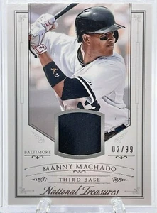 Manny Machado 2015 National Treasures Materials /99 - Photo 1/2