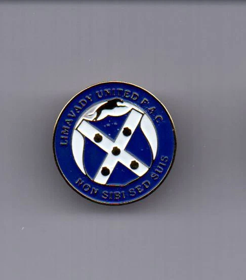 football pin badge Northern Ireland Limavady United - Image 1 of 1