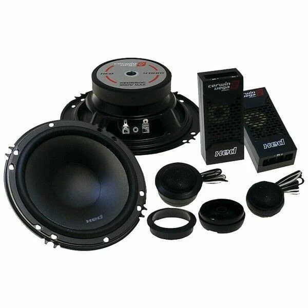 Cerwin-Vega Mobile XED525C 5.25" 300W 2-Way Component Car Speaker System