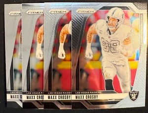 Maxx Crosby 2024 Panini Prizm NFL x4 Chrome Base Lot LAS VEGAS RAIDERS - Picture 1 of 1