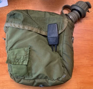 US Military Army 2 QT QUART Olive Green CANTEEN OD COVER CARRIER - Picture 1 of 4
