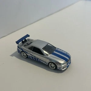2002 Fast & Furious 1/55 Scale Jada Toys Brian's Nissan Skyline GT-R - Picture 1 of 7