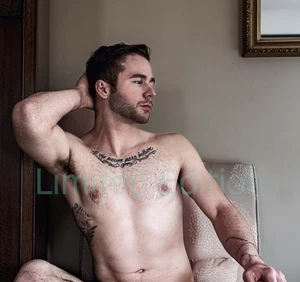 Handsome Male Portrait Physique Gay Interest Limited Edition Photo 8.5x11 1.24 - Picture 1 of 2