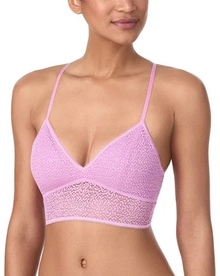 Dkny Modern Lace Racerback Longline Bralette Women's  L - Image 1 of 3