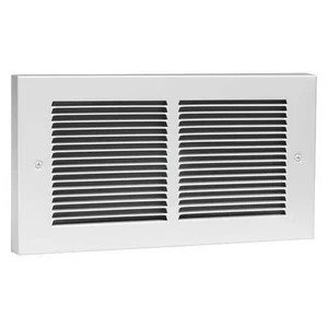 Recessed Electric Wall-Mount Heater, Recessed, 700/900/1600W W, 120/240V AC, - Picture 1 of 4