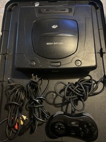 Sega Saturn Console Bundle Cleaned Tested And Working