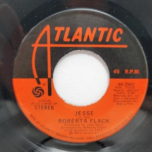 Roberta Flack Jesse / No Tears 7" 45rpm m- Vinyl Soul Record free sleeve - Imagen 1 de 2