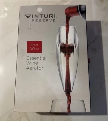 Vinturi Reserve Essential Red Wine Aerator Includes No Drip Stand - Image 1 of 4