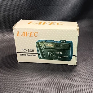 Vintage LAVEC TC-305 analoge Kleinbildkamera mit Box – ungetestet – Retro Point & Shoot - Bild 1 von 7
