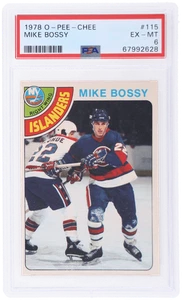 O-Pee-Chee Mike Bossy #115 1978 PSA 6 Rookie RC - Imagen 1 de 2