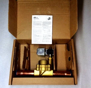 SPORLAN OE35S1110 Magnetventil, große Kapazität, 1-3/8" ODF, 208-240/50-60, neu - Bild 1 von 11