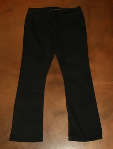 Wallflower Pants 15 Long Black Denim Jean Flare The Luscious Curvy 34x32 Womens - Picture 1 of 8