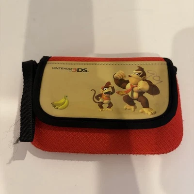 Bolsa macia oficial Donkey Diddy Kong estojo de transporte para Nintendo 3DS (suporta 3 jogos) - Imagem 1 de 4