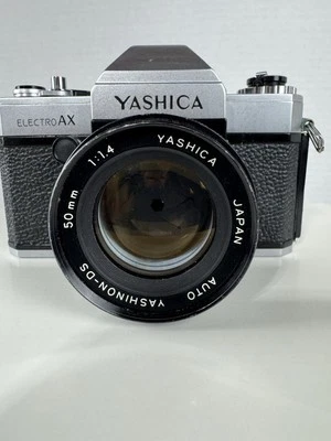 Yashica Electro AX C-75191 с объективом 1:50 мм 1:1.4 протестирован и работает - Изображение 1 из 4