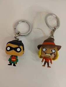Funko Llavero de Bolsillo Batman La Serie Animada Espantapájaros y Robin Fuera de Stock - Imagen 1 de 3