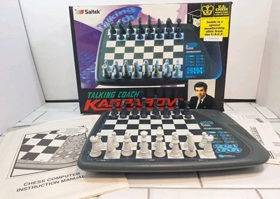 Saitek Talking Coach Kasparov 1996 ajedrez electrónico probado 176 Foto 1 de 4