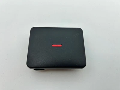 Busch Jaeger alpha nea matt Kontroll Wippe Kalotte rot basalt schwarz matt - Bild 1 von 2