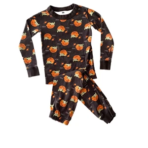 Hanna Andersson Star Wars™ The Mandalorian Halloween Long John set 100 CM/ 4 US - Picture 1 of 6