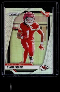 2024 Panini Prizm - Rookies Xavier Worthy #399 (RC) Silver Prizm - Picture 1 of 2