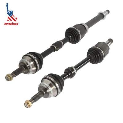 2x Front CV Axle Shafts Left & Right For 2012-16 BMW 528i 535i 550i xDrive AWD - Image 1 of 4