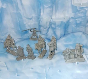 Mithril Miniatures- 8 LOTR 32mm figures, Elves: Legolas, Elrond, Celeborn..... - Picture 1 of 8