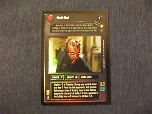 Star Wars CCG Reflections III 3 Foil Darth Maul (AI) - Picture 1 of 1