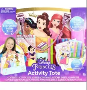 Bolso de Actividad Princesa Disney Hecho con Asas de Cartón y Tela Duraderas - Imagen 1 de 7