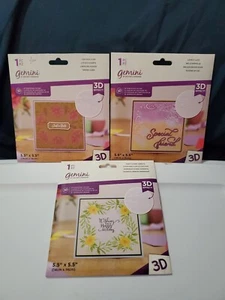 Crafters Companion 3D Prägefolder 3 Stück - Bild 1 von 4