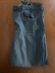 Kirkland Signature Men's Straight Fit Classic 4 Pocket Stretch Jeans. Mint. - Picture 1 of 6