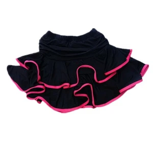 Little Girls and Teens Latin Dance Skirt Ballroom Samba Dancing Dress Miniskirt - Picture 1 of 19