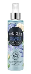Yardley London Bluebell & Sweet Pea Fragrance Moisturizing Body Mist 6.8 oz NEW - Picture 1 of 1
