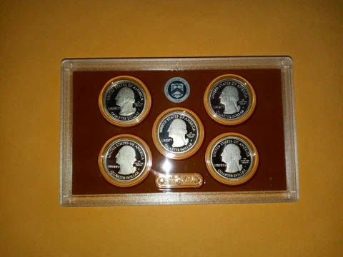 2012 US MINT PROOF QUARTER SET  ! Cover