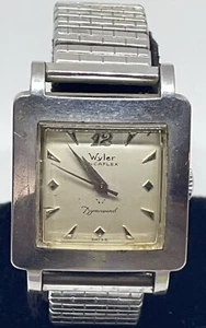 WYLER INCAFLEX DYNAWIND AUTOMATIC AS 1320 WRISTWATCH Swiss 17 Jewels - Picture 1 of 21