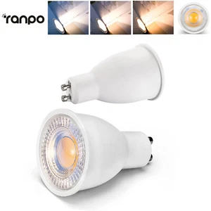 GU10 10W 15W LED Foco Bombilla Sin Parpadeo Blanco Reemplazar 100W Lámparas Halógenas RE - Imagen 1 de 16