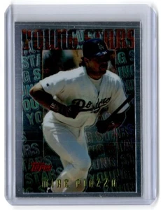 1996 Topps Mystery Finest Mike Piazza Los Angeles Dodgers #M12 - Picture 1 of 2