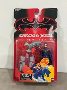 Iceboard Robin Batman & Robin 1997 Kenner Action Figure MOC Japan Card - Picture 1 of 9