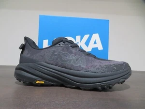 Hoka One One Speedgoat 6 Mens 9.5 Shoe 1147791 BBLC Running Trail Sneaker Black - Picture 1 of 9