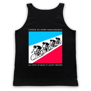 Kraft Krautrock Synth Rock Tour De French Cycle Race Werk France Tank Top Vest - Picture 1 of 9