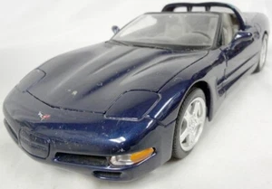 Burago 1/18 Dark Blue 1997 Chevrolet Corvette C5 Diecast Metal Collectible Car! - Picture 1 of 17