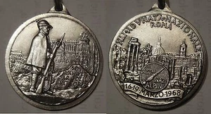 Medaglia argentata adunata alpini Roma 1968 - Picture 1 of 1