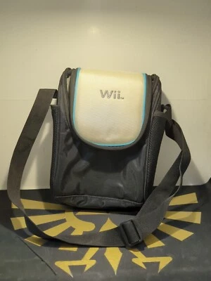 Mochila Oficial OEM Consola Wii, Bolsa de Viaje con Hombro - Gris y Blanco #1 Foto 1 de 4
