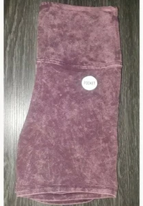 VS pink high waist bike shorts new size XS washed ruby - Picture 1 of 2