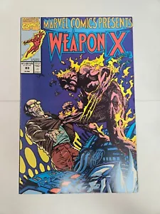 MARVEL COMICS PRESENTS #83 WEAPON X VERY FINE/NEAR MINT MARVEL COMICS 1991 - Picture 1 of 2