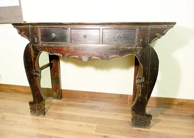 Antique Tall Temple Altar Table (5543), Phoebe Wood, Circa 1800-1949 - Image 1 of 4
